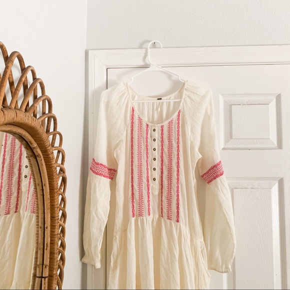 Free People Tea Combo Dress - Picture 2 of 4